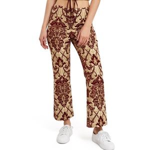 Vintage Opening Ceremony Callipygian Brocade Pants